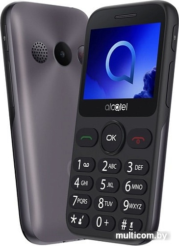 Мобильный телефон Alcatel 2019G (темно-серый)