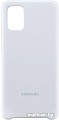 Чехол Samsung Silicone Cover A71 (серебристый)
