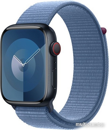 Ремешок Apple Sport Loop MT5H3 (45 мм, зимний синий, размер R)
