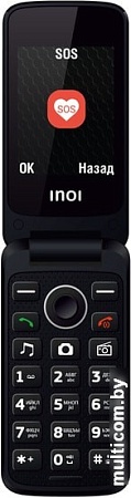 Мобильный телефон Inoi 247B (красный)