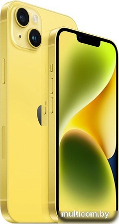 Смартфон Apple iPhone 14 512GB (желтый)