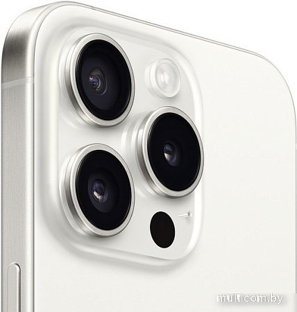 Смартфон Apple iPhone 15 Pro Dual SIM 1TB (белый титан)