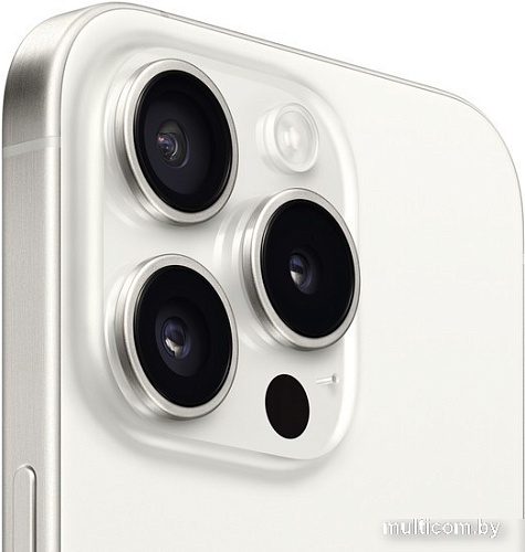 Смартфон Apple iPhone 15 Pro Dual SIM 1TB (белый титан)