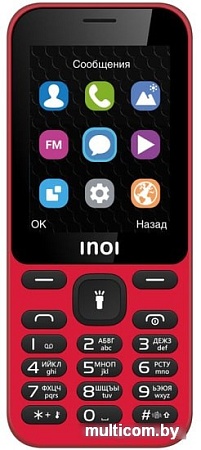 Мобильный телефон Inoi 239 (красный)