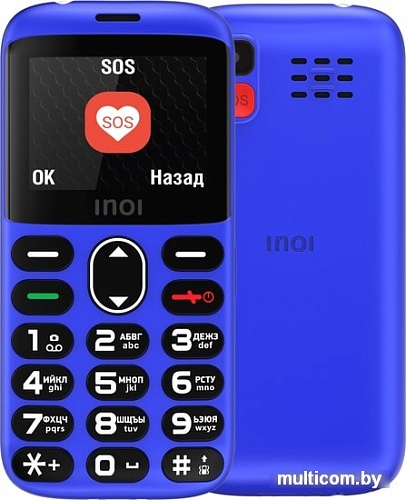 Мобильный телефон Inoi 118B (синий)