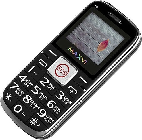 Мобильный телефон Maxvi B8 (черный)