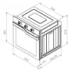 Электрический духовой шкаф Schtoff Decor 245
