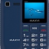 Телефон Maxvi B201 (синий)