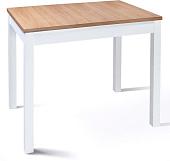 Кухонный стол ТехКомПро Жасмин 73x110-150 121750 (дуб/тон 2/подстолье тон 1)