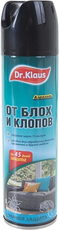 Аэрозоль против насекомых Dr. Klaus От клопов, блох и других насекомых DK06400072 (250 мл)