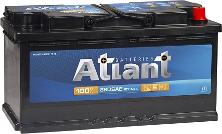 Автомобильный аккумулятор Atlant Blue R+ (100 А·ч)