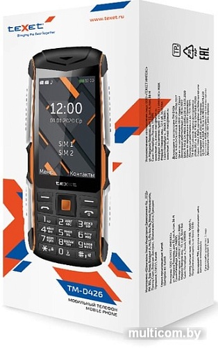 Мобильный телефон TeXet TM-D426 (черный)