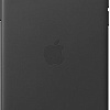Чехол Apple Leather Case для iPhone 11 Pro Max (черный)