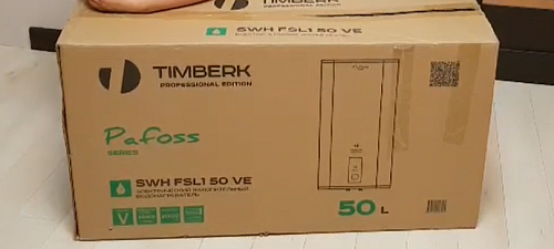Накопительный водонагреватель Timberk SWH FSL1 50 VE на 50 литров