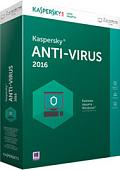 Антивирус Kaspersky Anti-Virus (2 ПК, 1 год, карта продления)