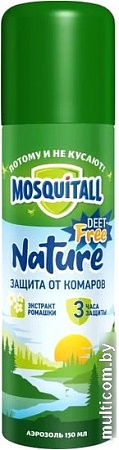 Спрей от насекомых Mosquitall Nature от комаров (150 мл)