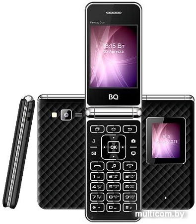 Мобильный телефон BQ-Mobile BQ-2841 Fantasy Duo (черный)