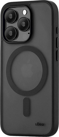 Чехол для телефона uBear Cloud Mag для iPhone 15 Pro Max (черный)