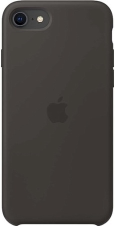 Чехол Apple Silicone Case для iPhone SE (черный)