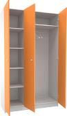 Шкаф распашной МДК Феникс СК3Ф-О 3-х створчатый 1200x490x1980 (оранжевый)