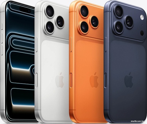 Телефон Apple iPhone 17 Pro 1TB (серебристый)