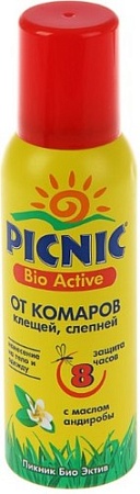 Аэрозоль против вредителей Picnic Bio Activ (125 см3)
