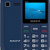Телефон Maxvi B201 (синий)