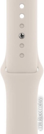 Умные часы Apple Watch SE 2 40 мм (алюминиевый корпус, звездный свет/звездный свет, спортивный силиконовый ремешок S/M)