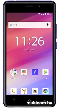 Смартфон Prestigio Wize V3 (красный)