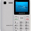 Телефон Maxvi B201 (белый)