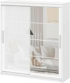 Шкаф распашной NN мебель К ШКП 3 2.0 (белый текстурный)