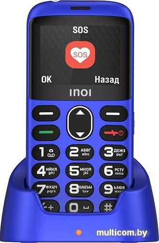 Мобильный телефон Inoi 118B (синий)