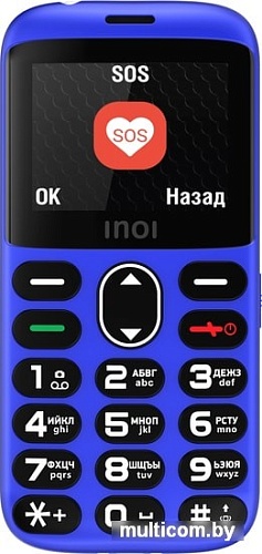 Мобильный телефон Inoi 118B (синий)
