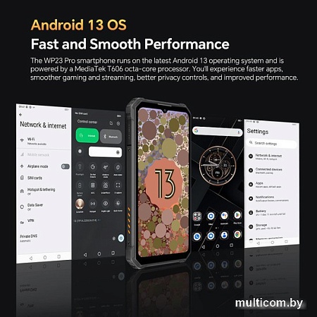 Смартфон Oukitel WP23 Pro 8GB/128GB (оранжевый)