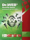 Система защиты ПК от интернет-угроз Dr.Web Security Space (2 ПК, 2 год)