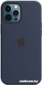 Чехол Apple MagSafe Silicone Case для iPhone 12 Pro Max (темный ультрамарин)