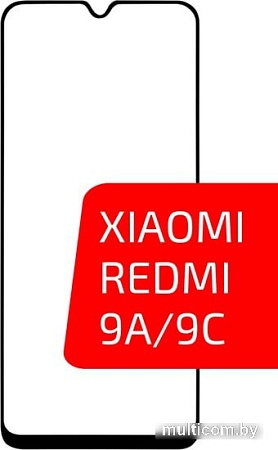 Защитное стекло Volare Rosso Fullscreen full glue для Xiaomi Redmi 9A/9C