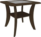 Журнальный столик Кортекс-мебель Лотос-3 км.00171 (венге темный)