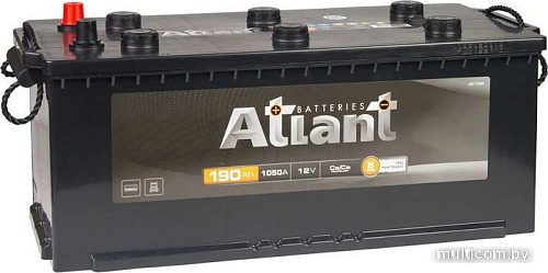 Автомобильный аккумулятор Atlant Black RT+ под болт (190 А·ч)