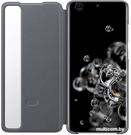 Чехол Samsung Smart Clear View Cover для Galaxy S20 Ultra (серый)