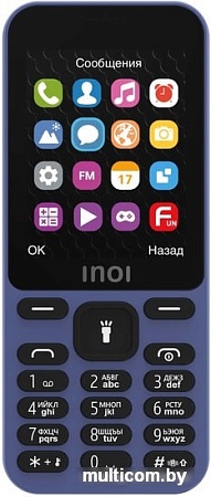 Мобильный телефон Inoi 241 (темно-синий)