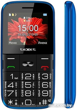Мобильный телефон TeXet TM-B227 (синий)