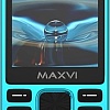 Мобильный телефон Maxvi X10 (голубой)