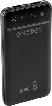 Внешний аккумулятор Energy Travel 8000mAh (черный)