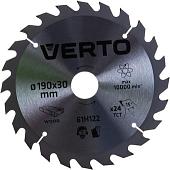 Пильный диск Verto 61H122
