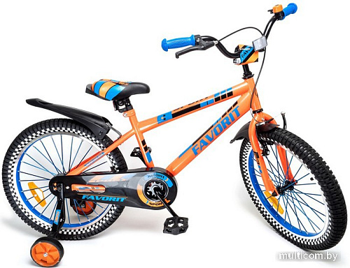 Детский велосипед Favorit Sport 20 SPT-20OR (оранжевый)