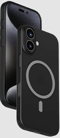 Чехол для телефона Momax CaseForm Lite для iPhone 16 MTAP24SD (черный)