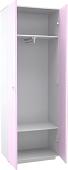 Шкаф распашной МДК Феникс ГШ3Ф-СР 2-х створчатый 650x370x1800 (светло-розовый)