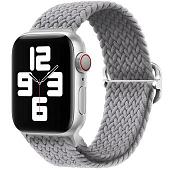 Ремешок Rumi Wick из плетеного нейлона для Apple Watch 38/40/41mm (серый)