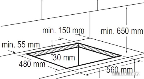 Варочная панель Zanussi ZGO65414BA